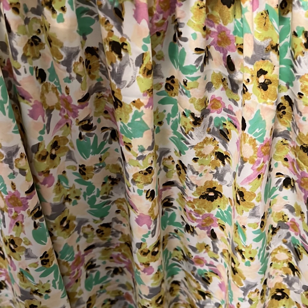 Floral Short Sleeve Maxi Dress - Picture 2 of 2